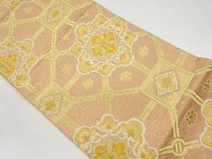 リサイクル　華文模様織出し袋帯